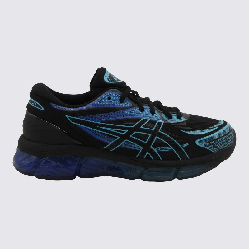 Asics Black And Blue Sneakers