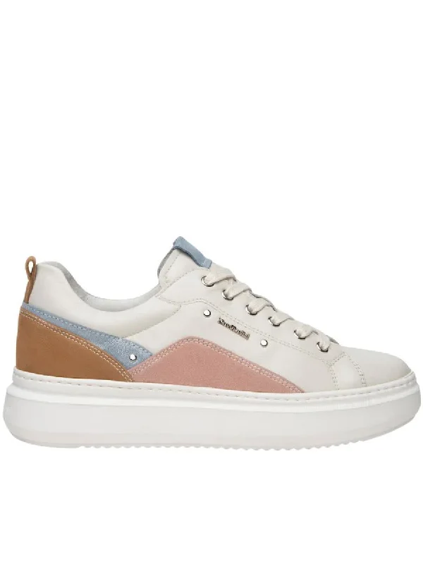 Nero Giardini Leather Sneakers Shoes