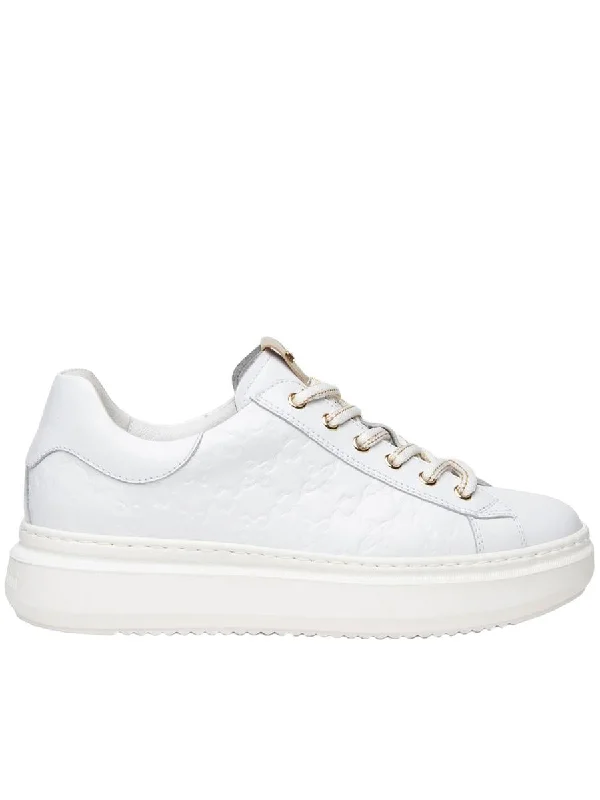 Nero Giardini Leather Sneakers Shoes