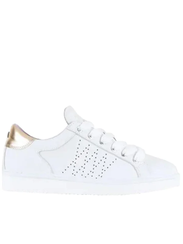 Panchic Lace-Up Leather Sneakers Shoes