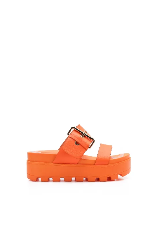 Open Toe Lightweight Platform Slides