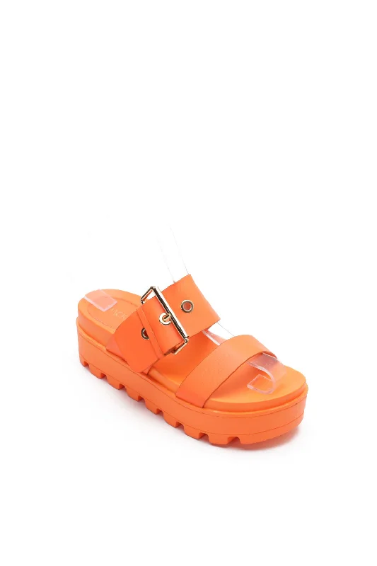 Open Toe Lightweight Platform Slides