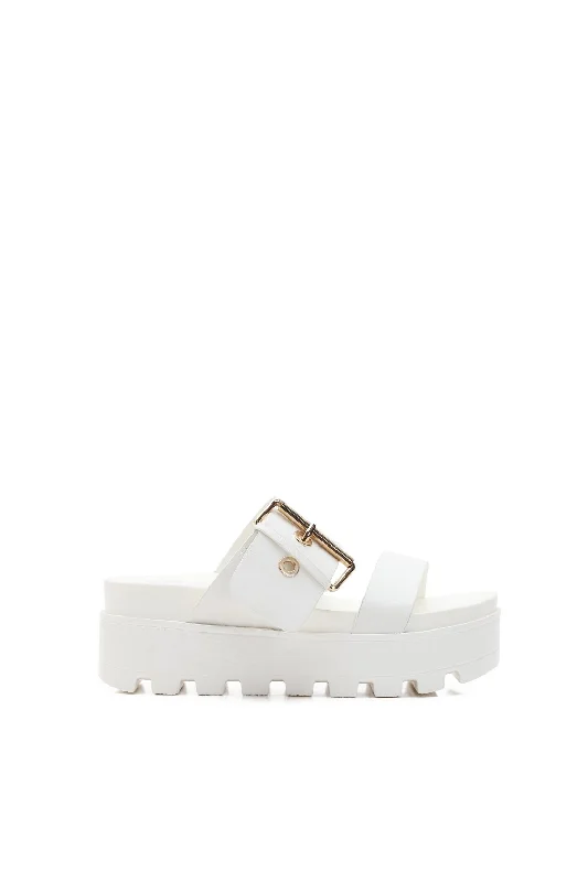 Open Toe Lightweight Platform Slides