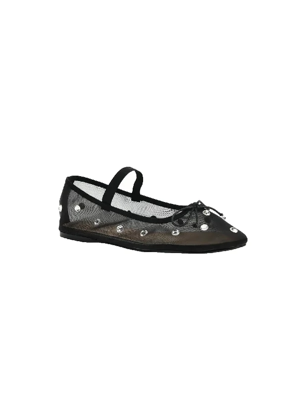 Adette Stone Mesh Ballet Flat