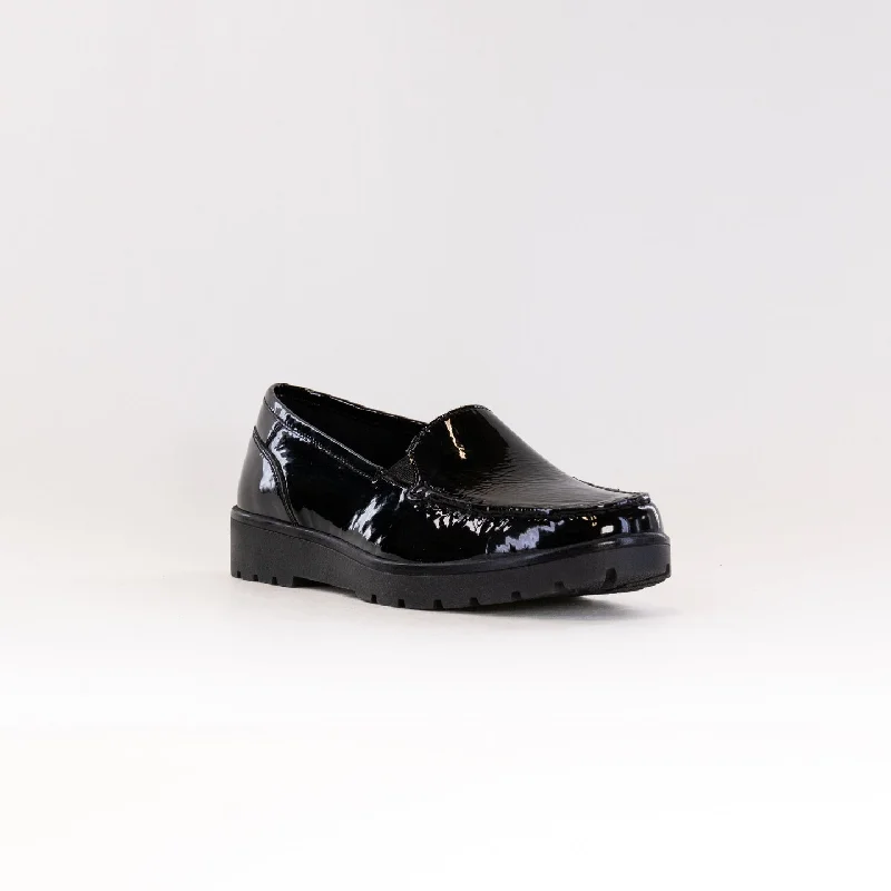 ARA Dewitt Loafer (Women's) - Black Patent