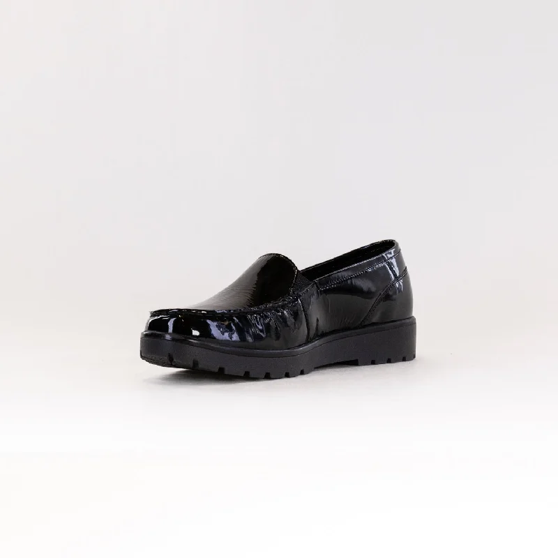 ARA Dewitt Loafer (Women's) - Black Patent