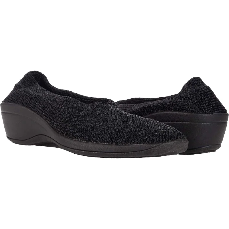 Women's Arcopedico Mailu Black Knit Nylon