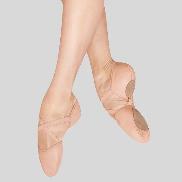 BLOCH ELASTOSPLIT LEATHER BALLET SLIPPER- ADULT #ES0250