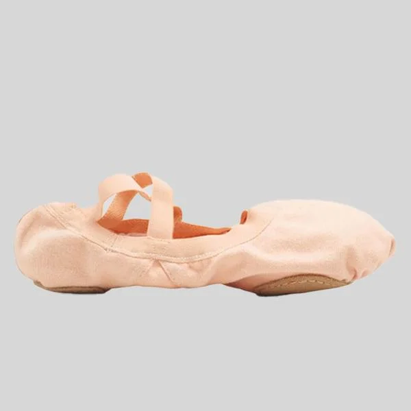 BLOCH PRO ELASTIC CANVAS BALLET SLIPPER - ADULT #S0621L