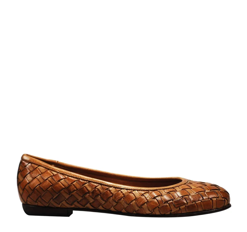 Calzoleria Toscana Melania Woven Flat