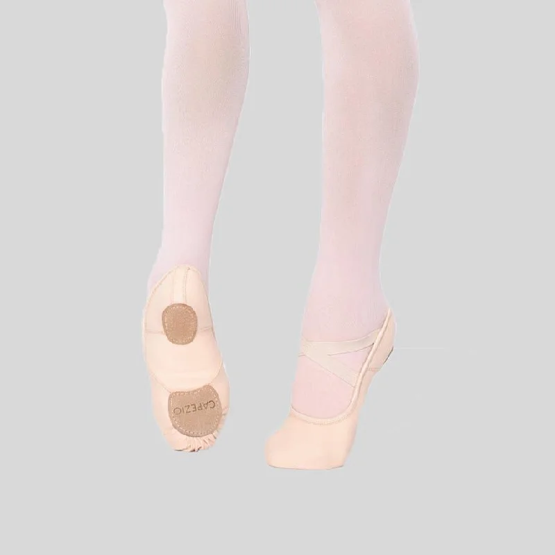 CAPEZIO HANAMI PINK BALLET SLIPPER - CHILD #2037C