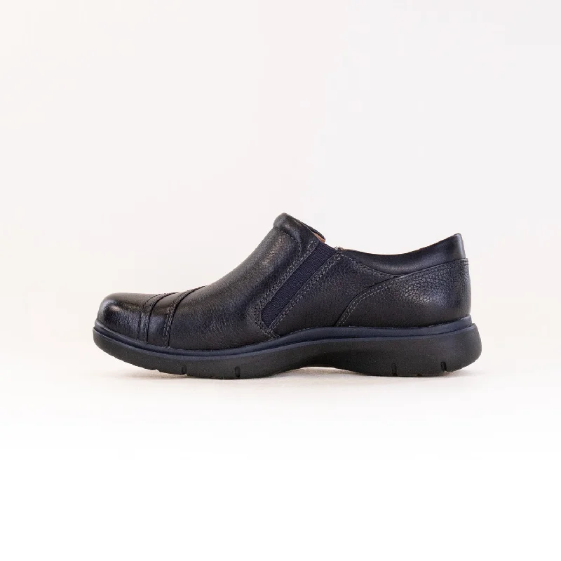 Clarks Certina Pure (Women's) - Navy Leather