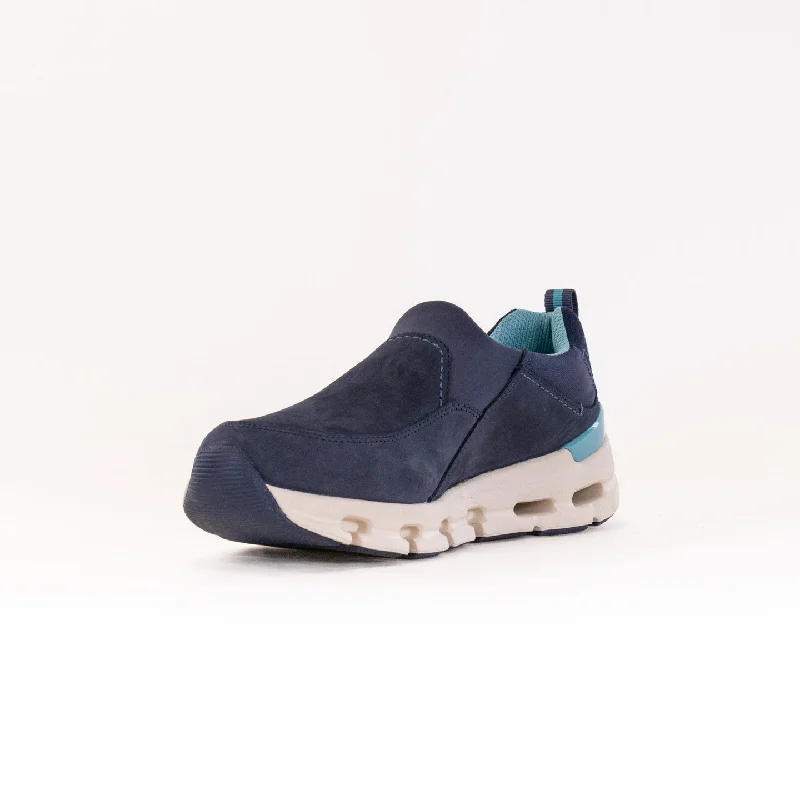 Clarks Nature X Sky Waterproof (Women's) - Navy Nubuck