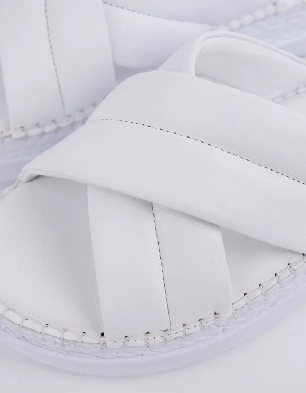 Cranwell White Leather