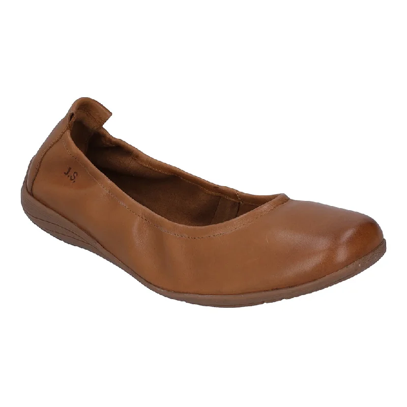 Fenja 01 Brown Slip On Ballet Pumps