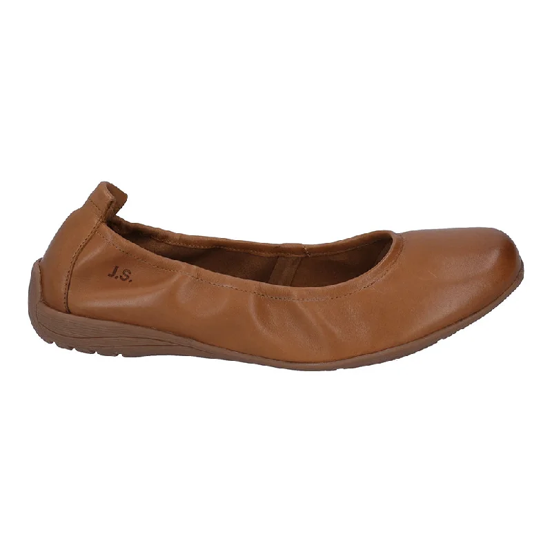 Fenja 01 Brown Slip On Ballet Pumps