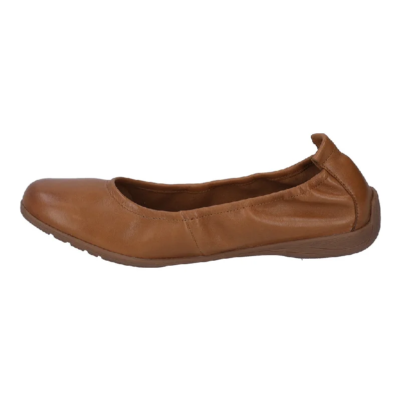 Fenja 01 Brown Slip On Ballet Pumps