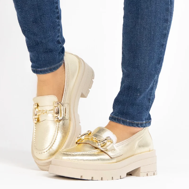 Hailey 2.0 Metallic Gold