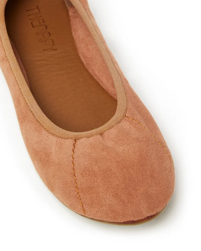 Jalna Ballet Flat Terracotta