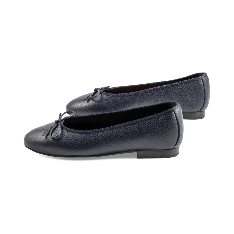 Mary Midnight Navy Leather S24