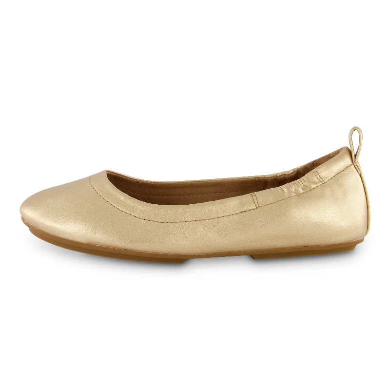 Misty Casual Ballet Flat Metallic