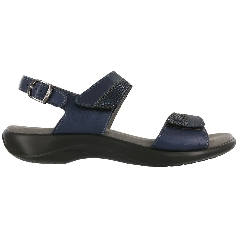 SAS Nudu Sandal Navy Leather (Women's)