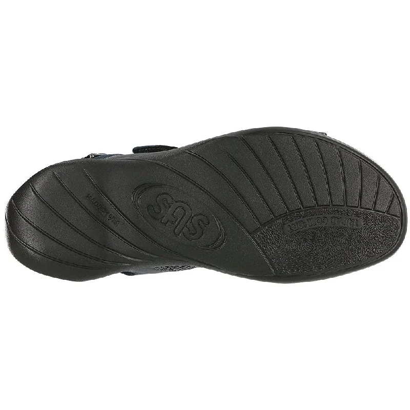 SAS Nudu Sandal Navy Leather (Women's)