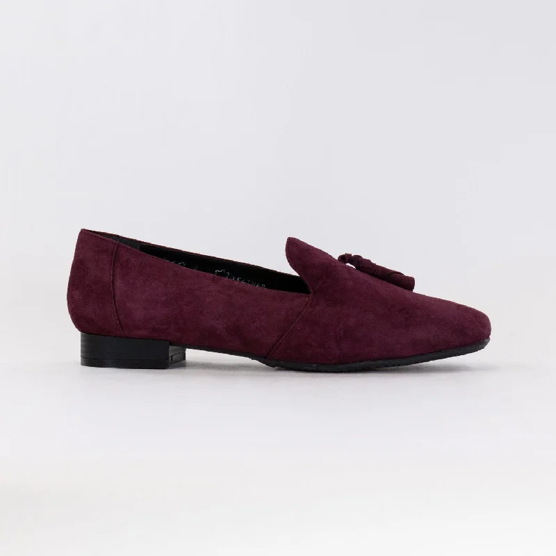 Eric Michael Rana Loafer (Women's) - Wine Suede