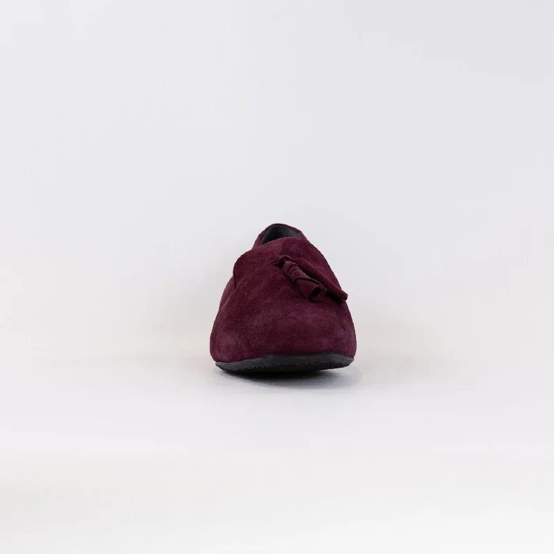 Eric Michael Rana Loafer (Women's) - Wine Suede