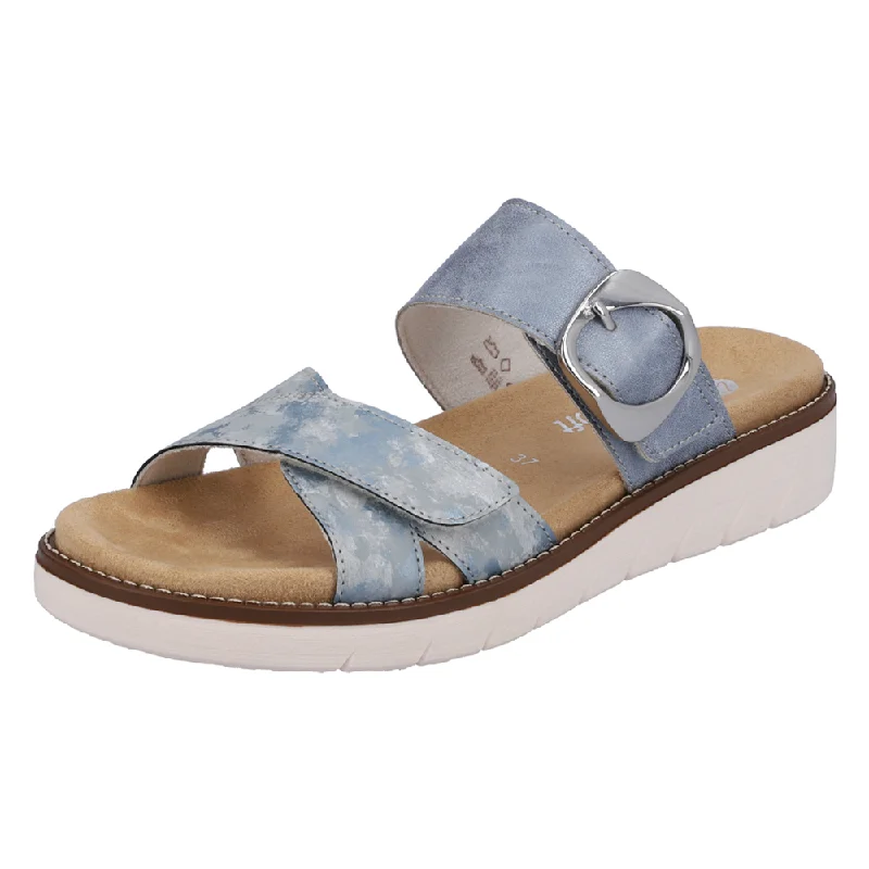 Remonte Jocelyn 48 Blue Leather Sandal (Women's)