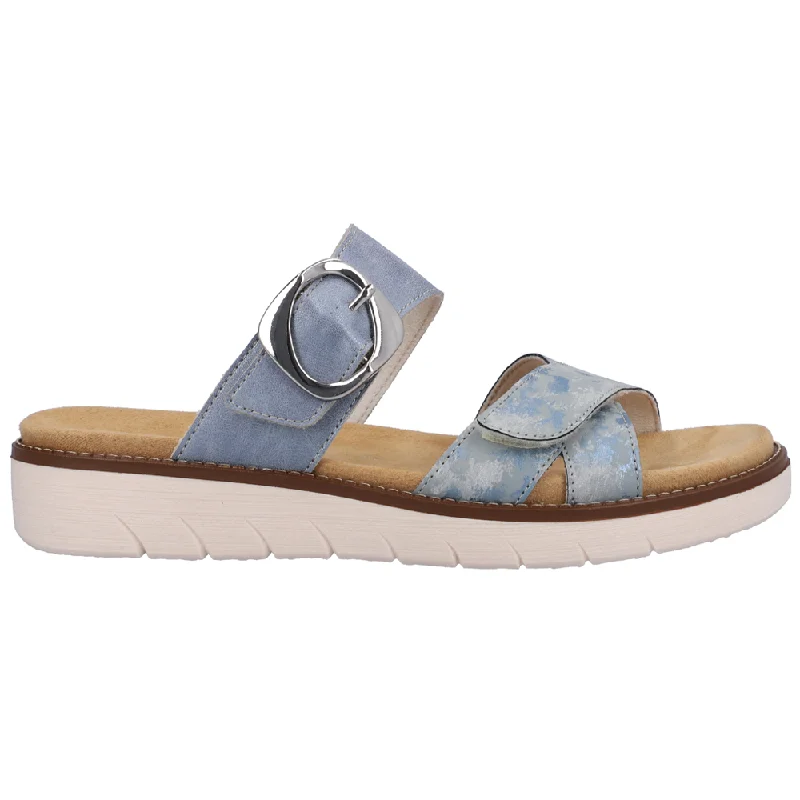 Remonte Jocelyn 48 Blue Leather Sandal (Women's)