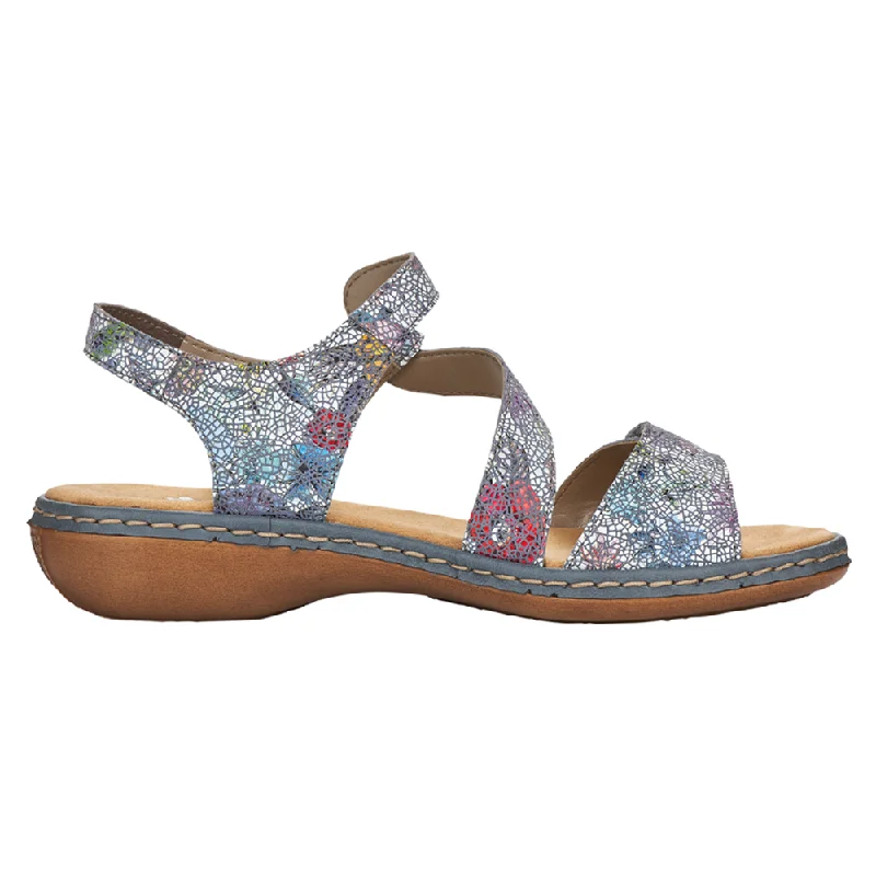 Rieker Regina C7 Adria Multi Leather Sandal (Women's)