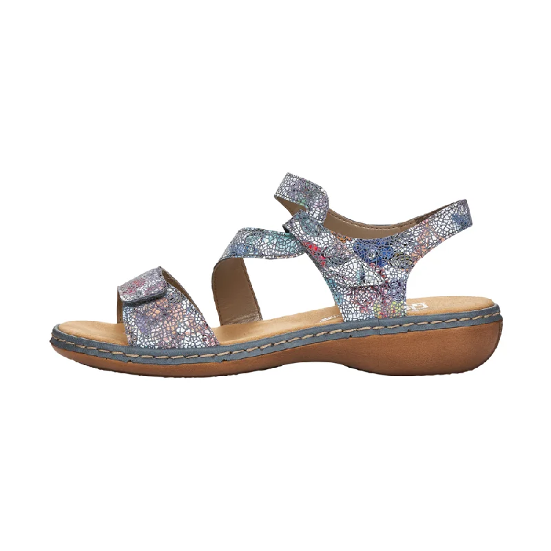 Rieker Regina C7 Adria Multi Leather Sandal (Women's)