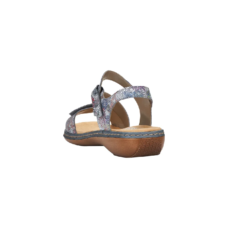 Rieker Regina C7 Adria Multi Leather Sandal (Women's)