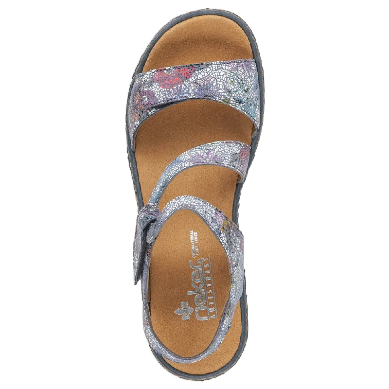 Rieker Regina C7 Adria Multi Leather Sandal (Women's)