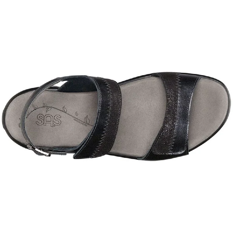 SAS Nudu Sandal Black Midnight Leather (Women's)