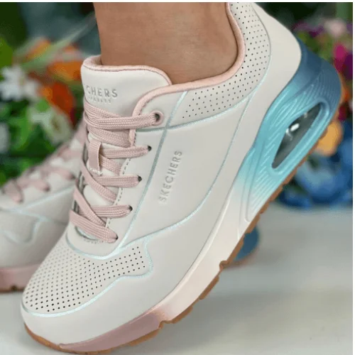 Skechers Uno - Cool Heels Light Pink