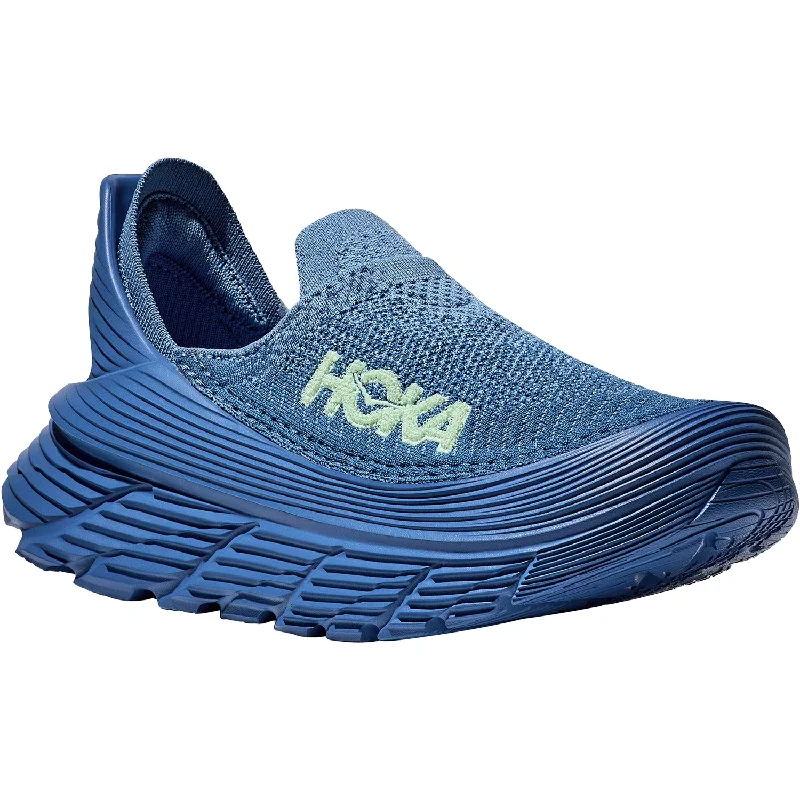 Unisex Hoka Restore TC Azure Rain/Foggy Night Mesh