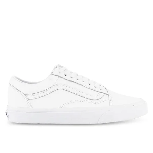 Vans Old Skool (Premium Leather) True White