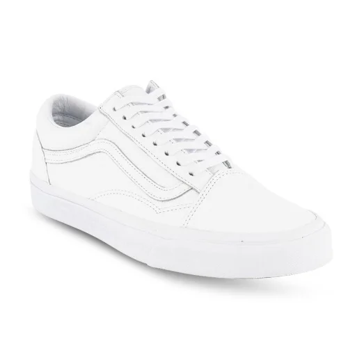 Vans Old Skool (Premium Leather) True White