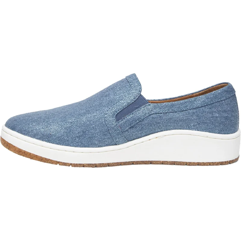 Women's Aetrex Cameron Denim Canvas