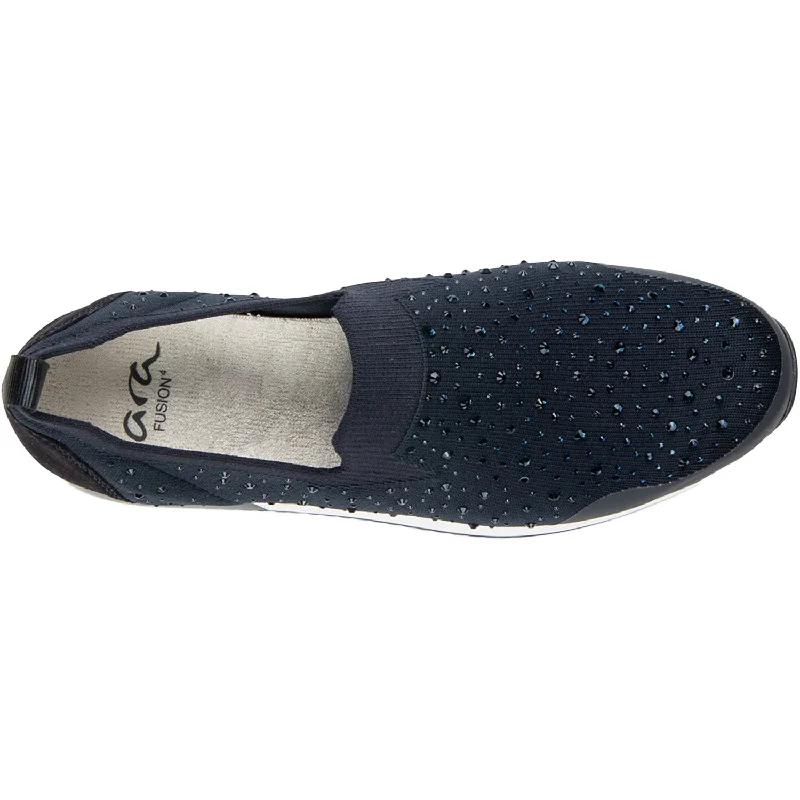 Women's ara Layton Navy With Rhinestones