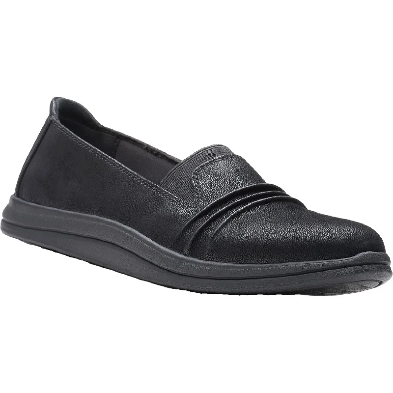 Women's Clarks Cloudsteppers Breeze Sol Black Synthetic