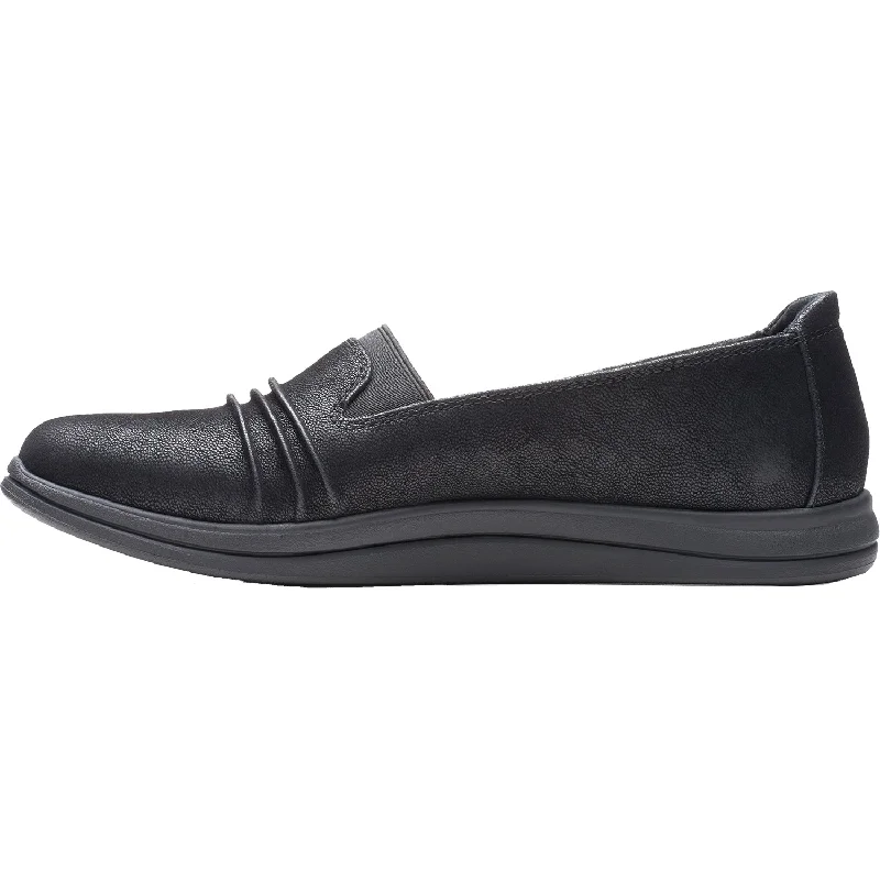 Women's Clarks Cloudsteppers Breeze Sol Black Synthetic