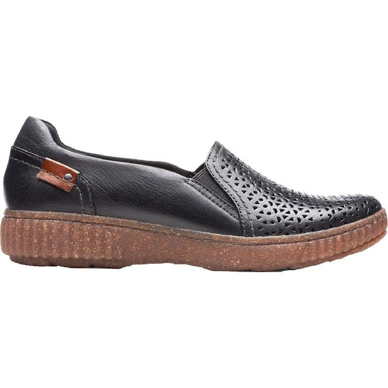 Women's Clarks Magnolia Aster Black Leather