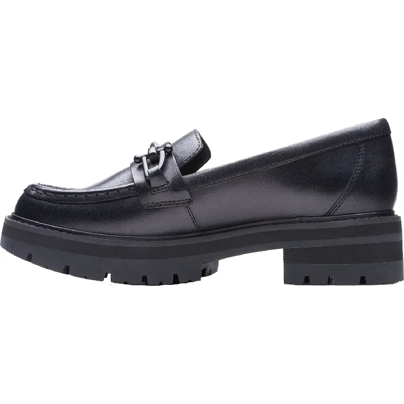 Women's Clarks Orianna Bit Black Leather