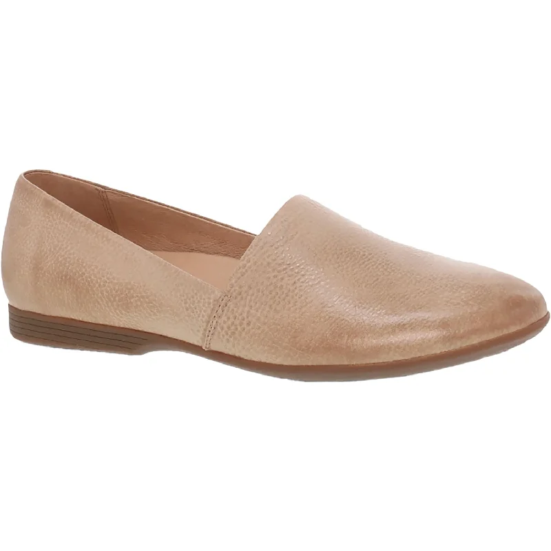 Women's Dansko Larisa Taupe Milled Nappa Leather