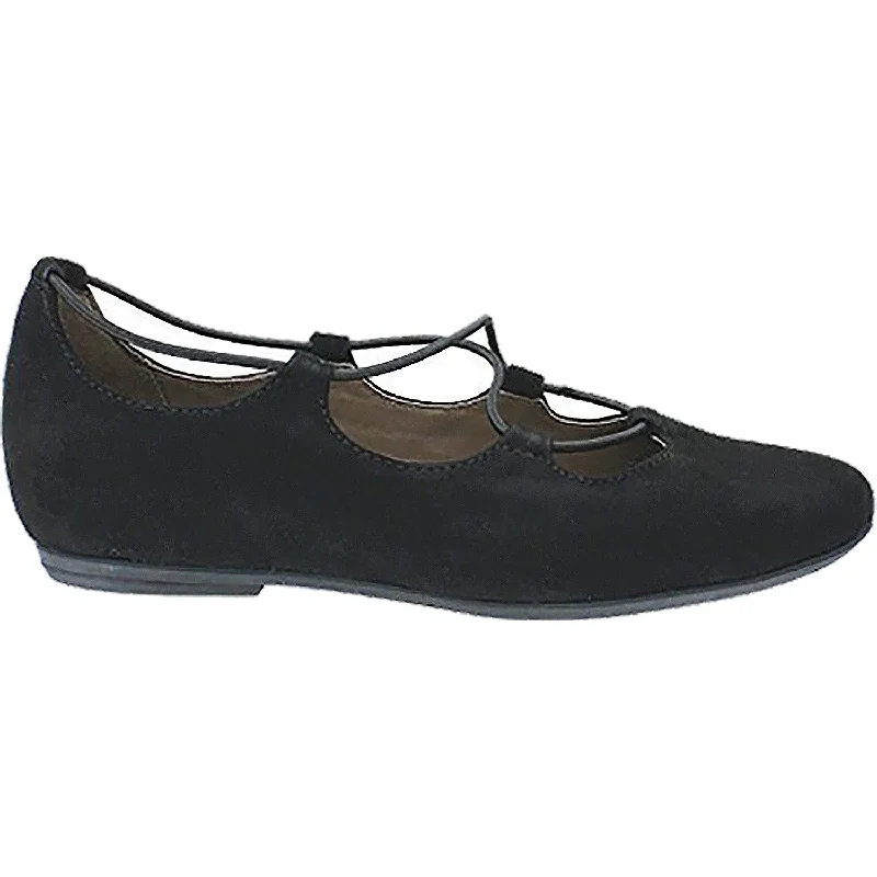 Women's Earth Essen Black Suede