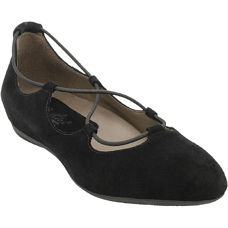 Women's Earth Essen Black Suede