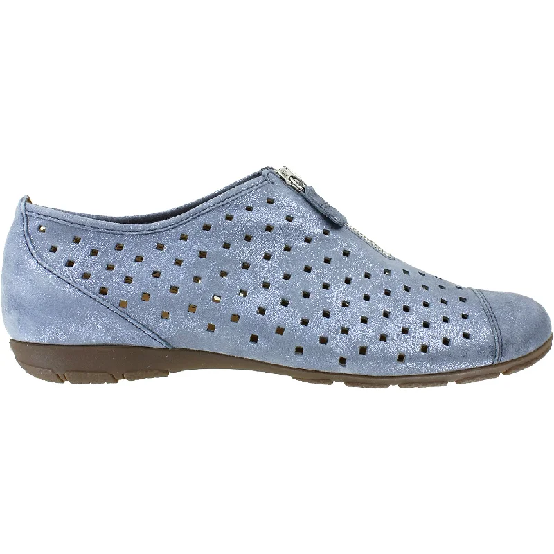 Women's Gabor 64.164.66 Aquamarine Nubuck